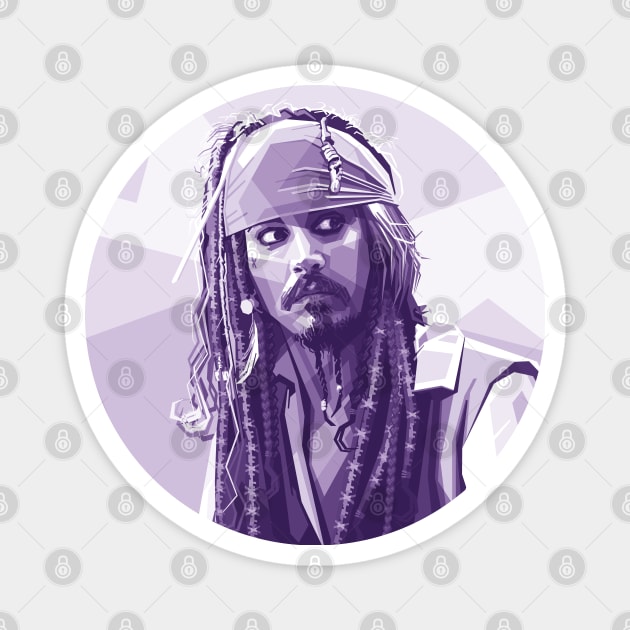 Johnny Depp Magnet by lots of artWork